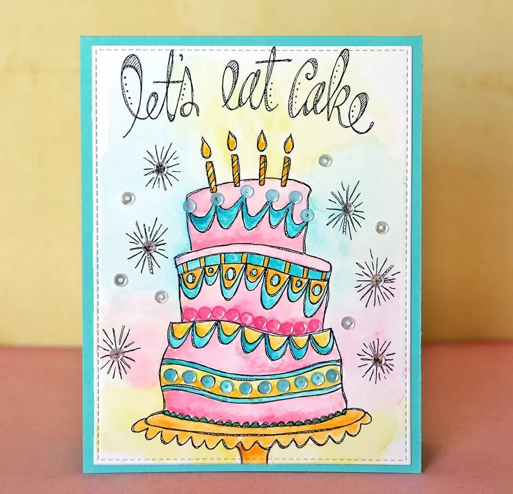 идеи для открытки на день рождения