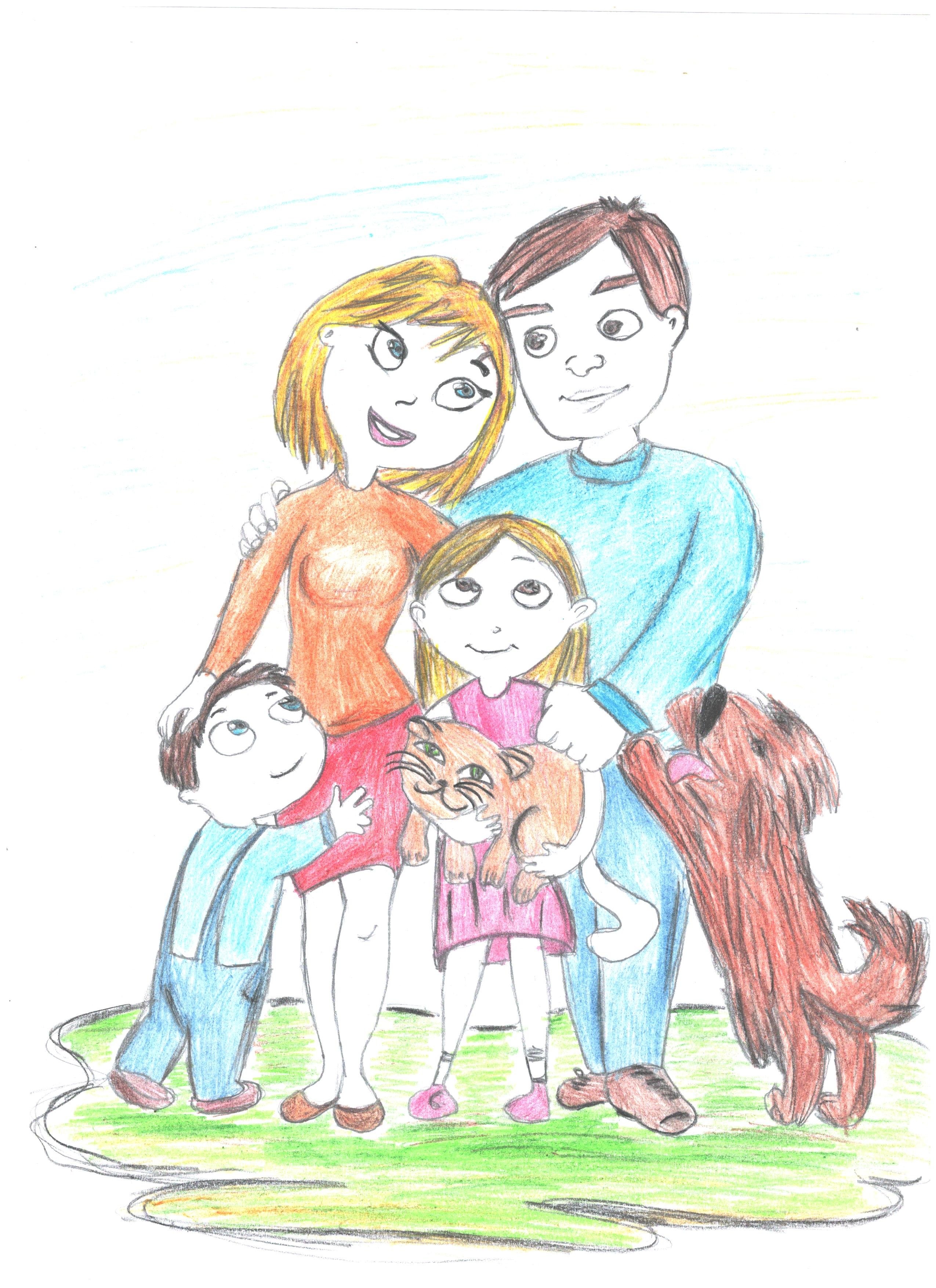 Рисунок на день семьи