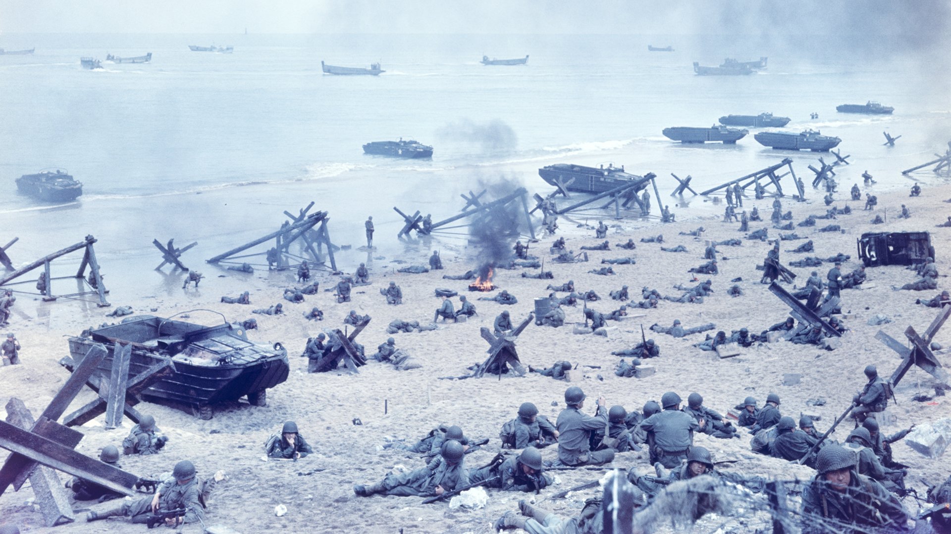 Нормандия Омаха Бич 1944