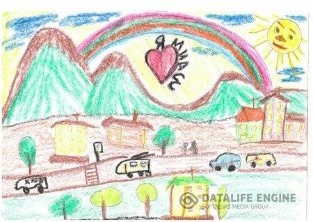 Чистый город раскраска