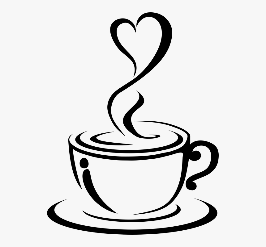 Утро печатать. Чашка кофе. Чашка кофе рисунок. Нарисованная чашка кофе. Кофе контур.