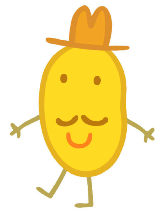 Картошка с глазками. Мистер картошка Свинка Пеппа. Нарисовать картошку. Картофель мультяшный.
