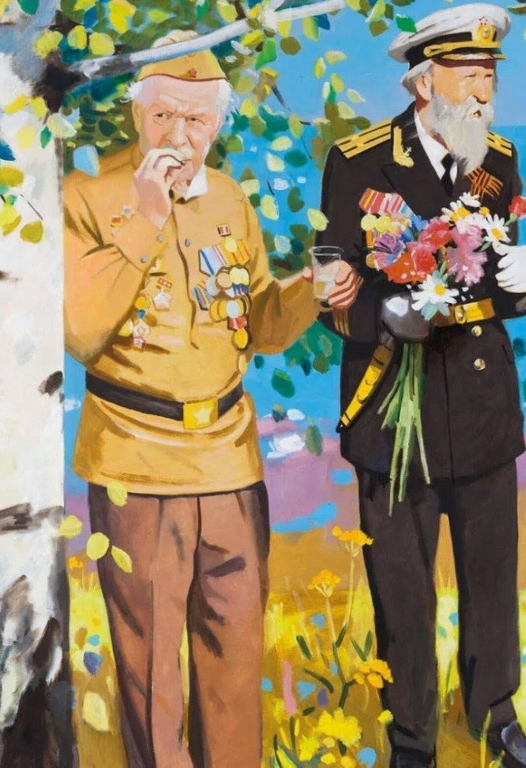 Александр Виноградов и Владимир Дубосарский. «За отвагу», 2014 г.