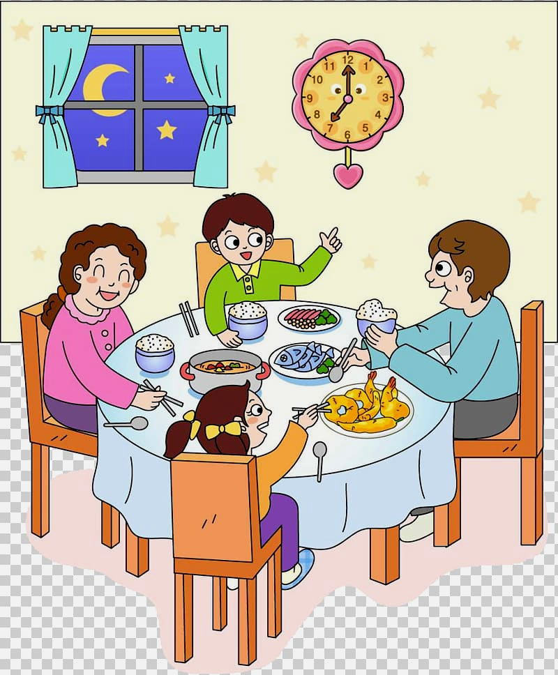 Семейный ужин рисунок. Вечер для детей. Семейный завтрак. Ужин картинка для детей.