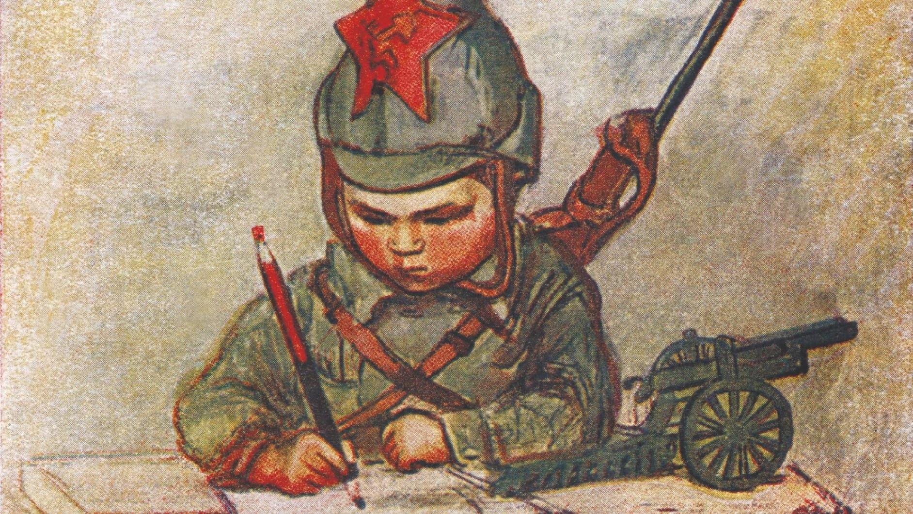 Солдат блокадного Ленинграда рисунок