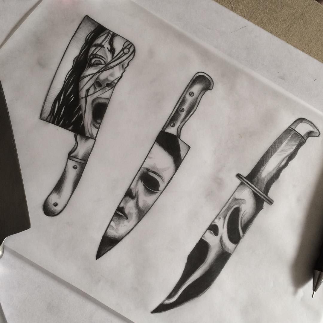 Стилизованные ножи
