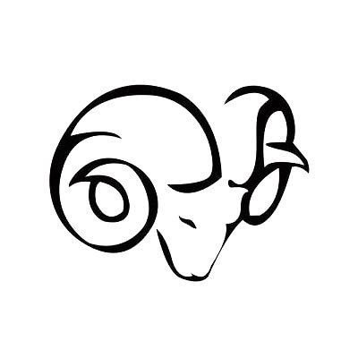 Знак овна тату эскизы