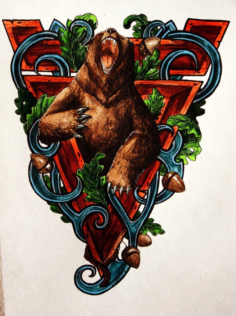 Велес медведь символ