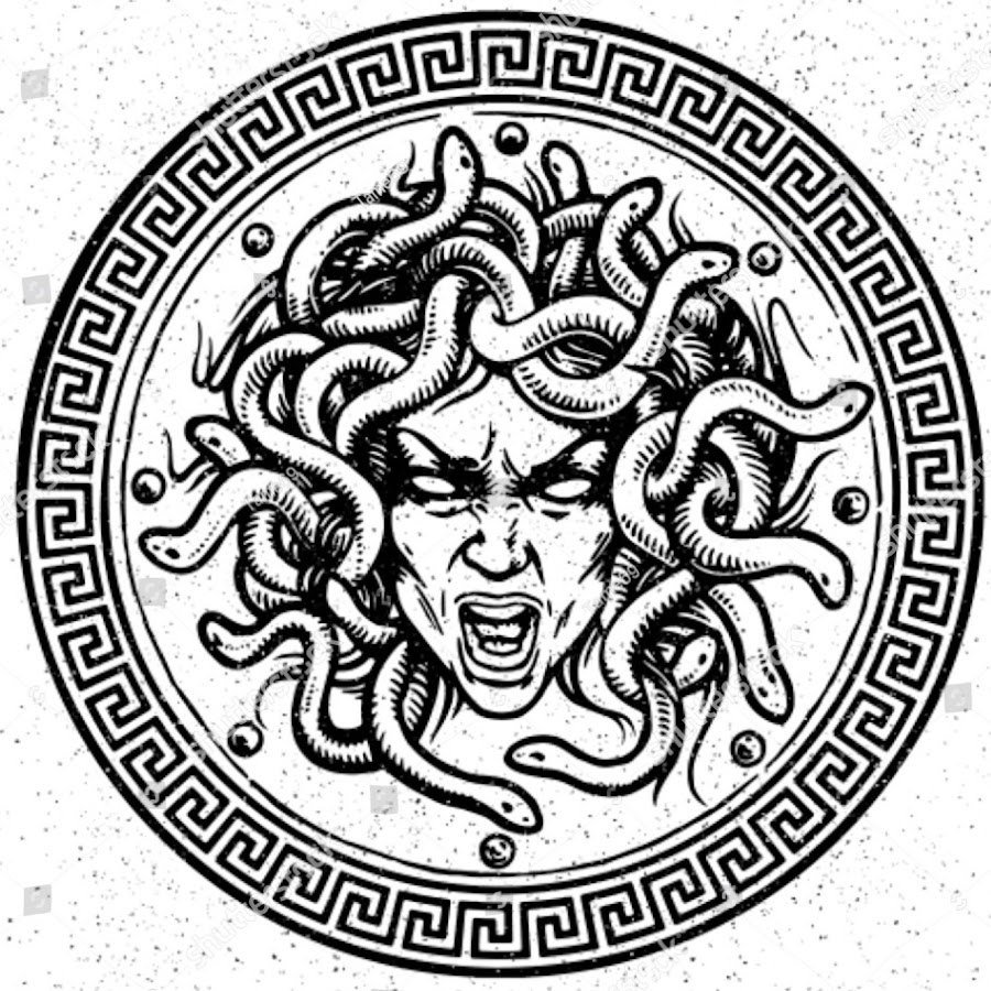 Медуза Горгона изображение древнегреческое