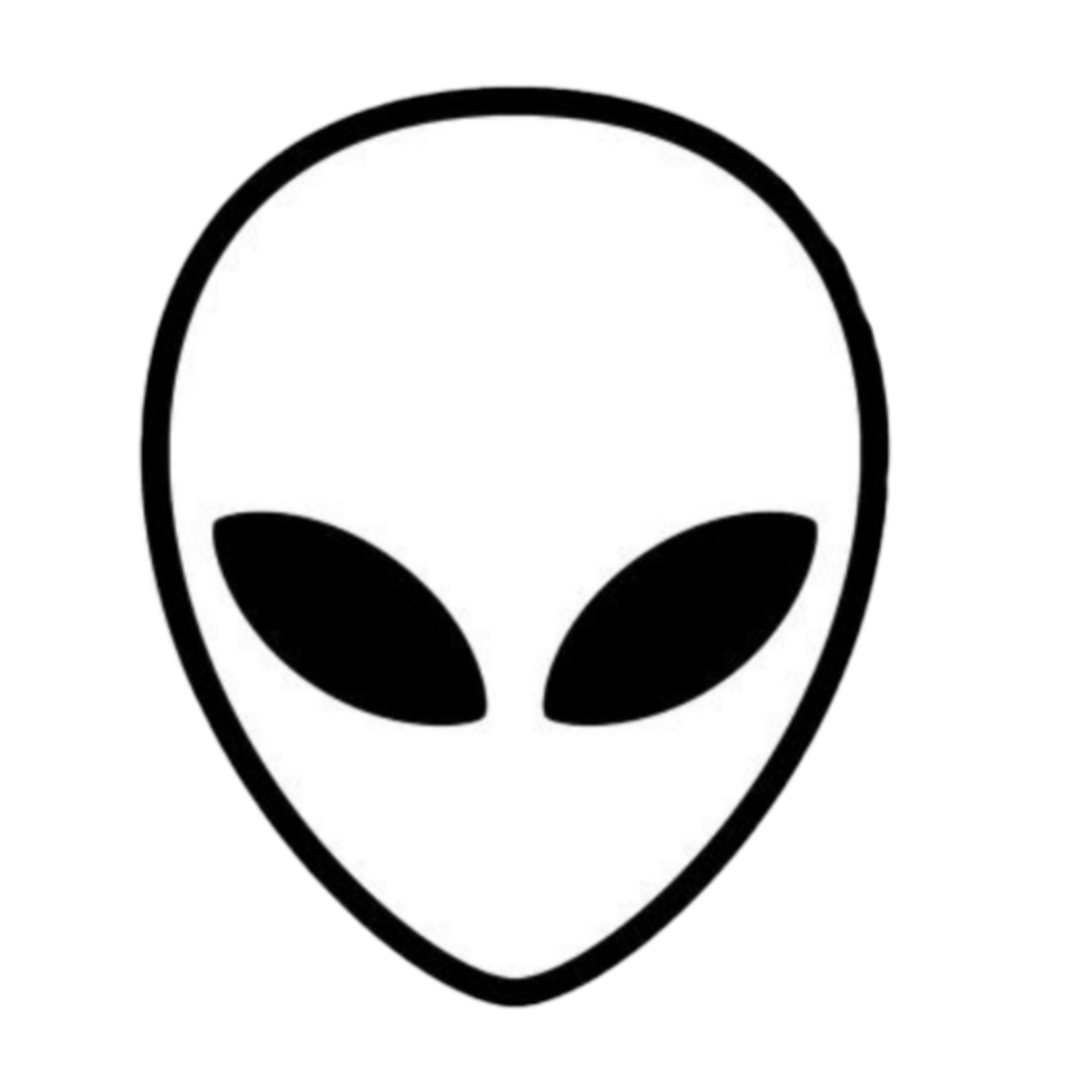 Голова пришельца. Значок инопланетянина. Голова инопланетянина логотип.