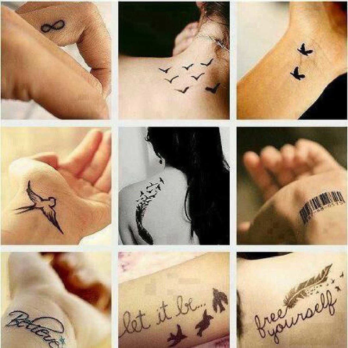 Татуировки для девушек своими руками