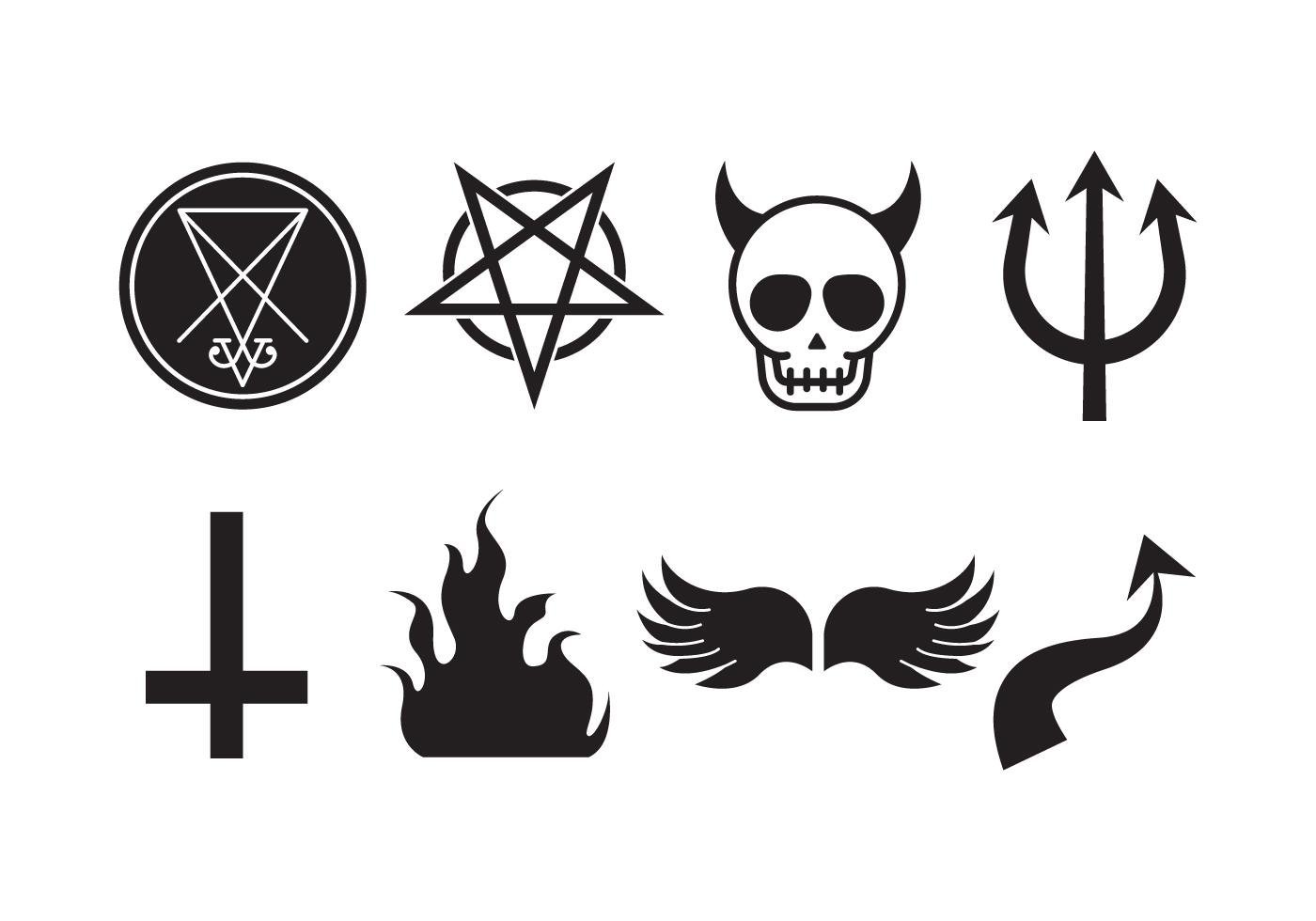 Сатанинские символы тату