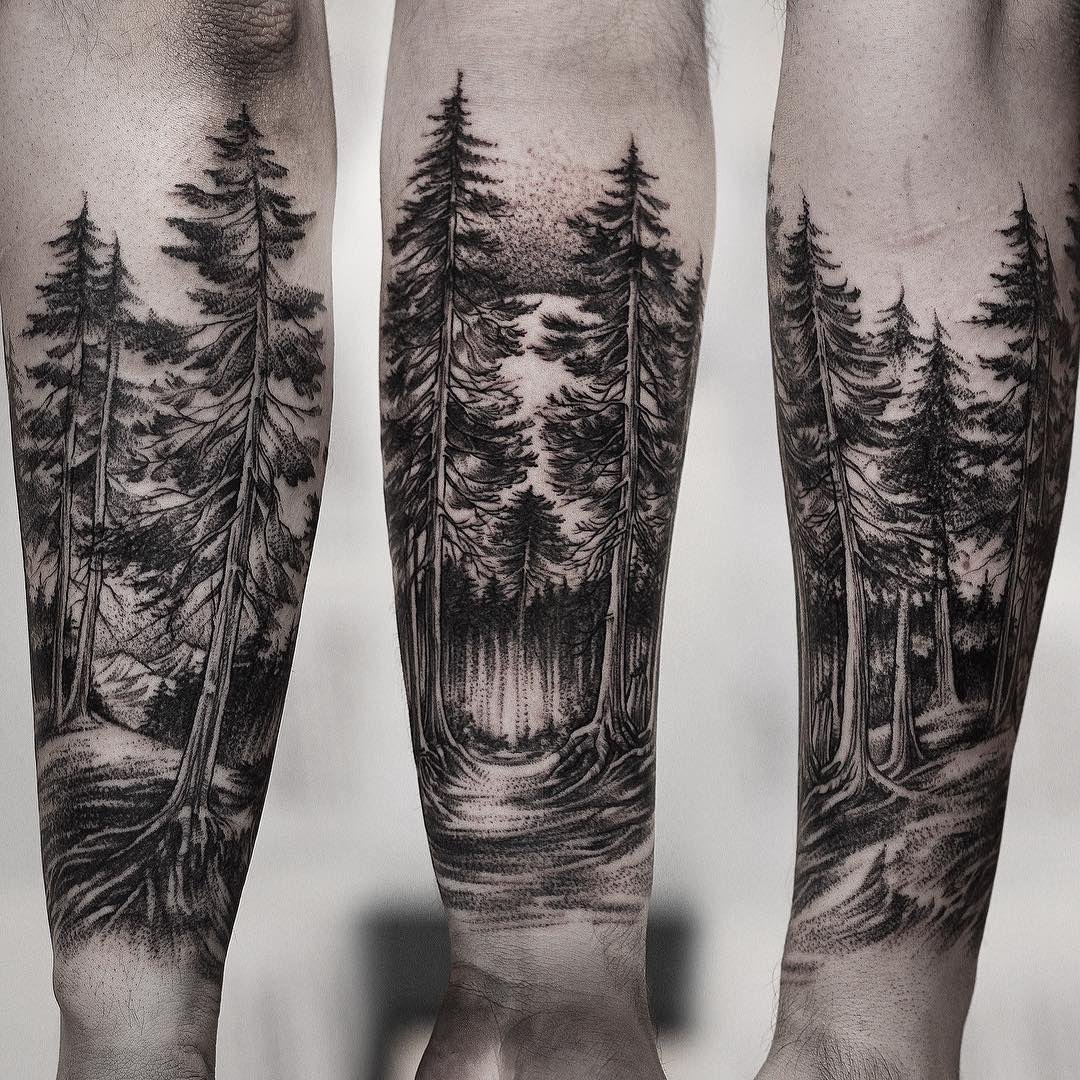 Значение татуировки лес