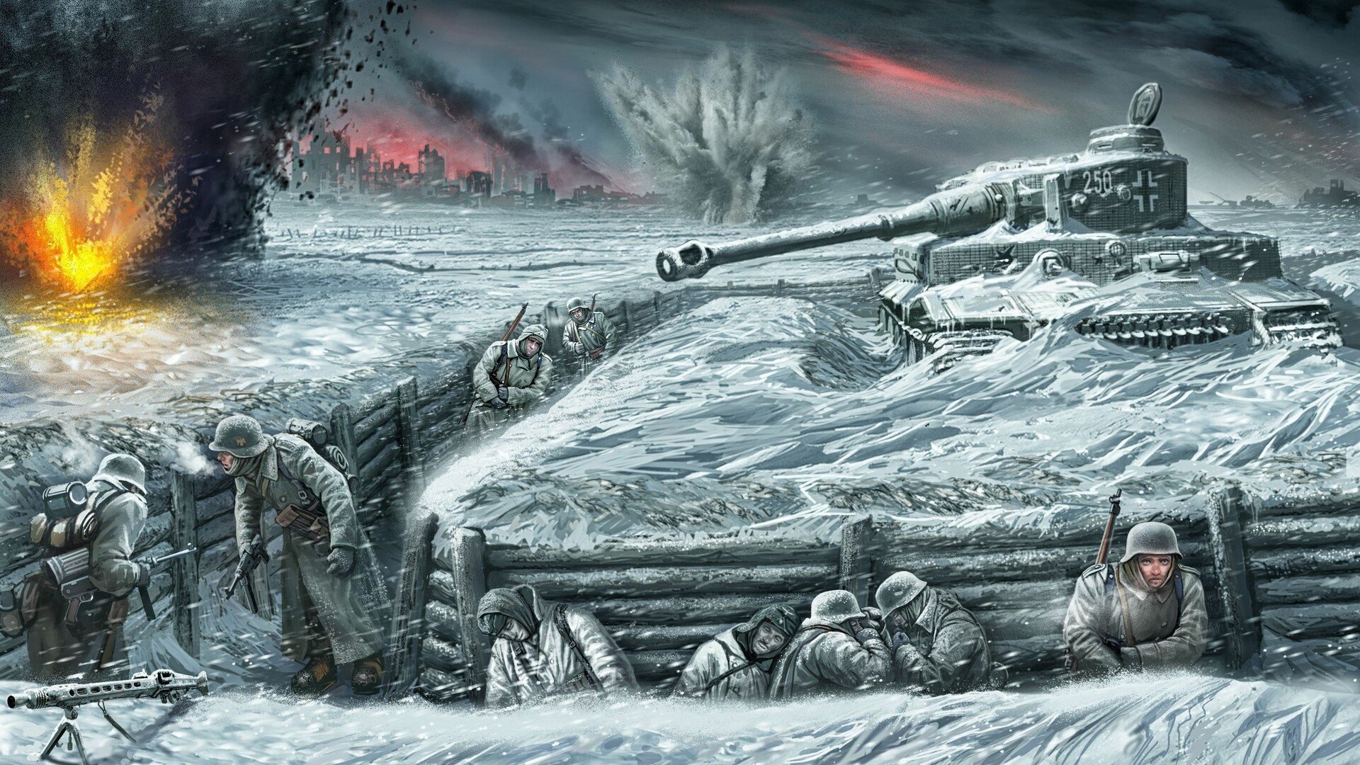 Битва за Сталинград танки