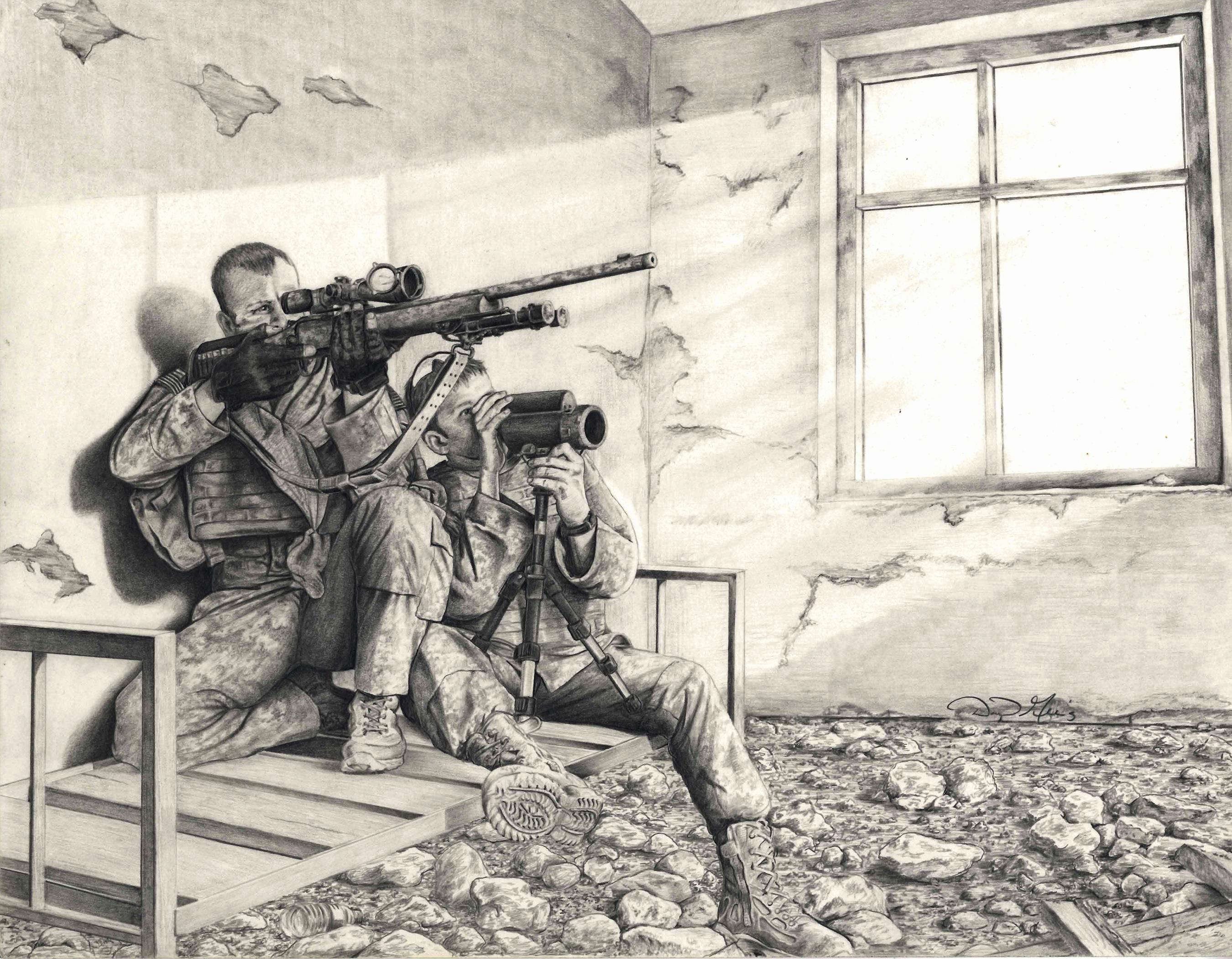 Афган рисунки карандашом