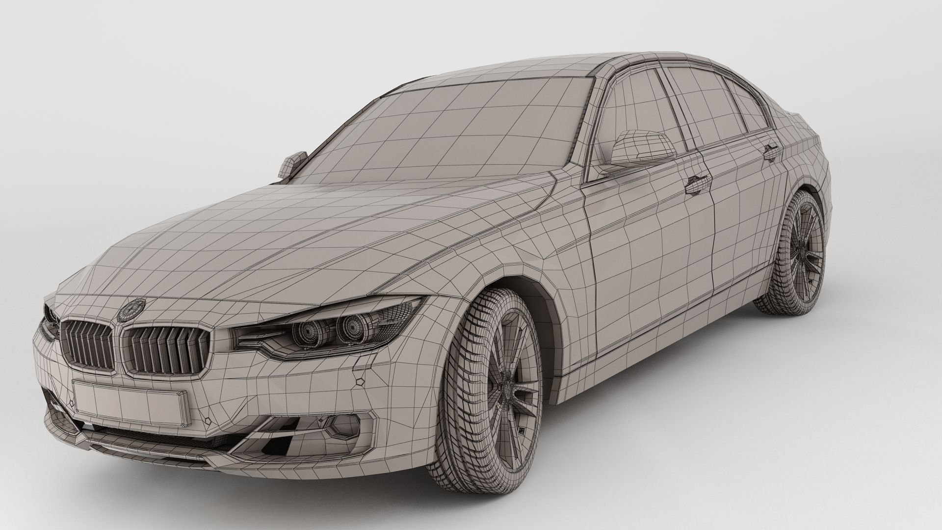 3d model BMW 2020