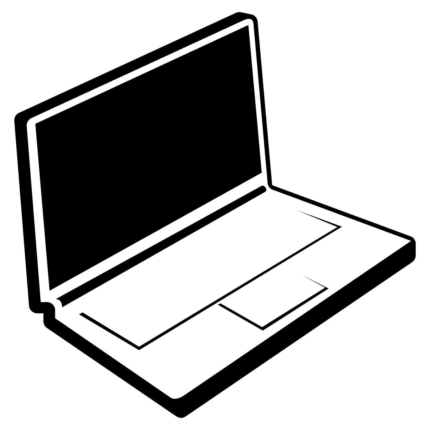 Ноутбук иконка. Ноутбук. Значок ноутбука. Компьютер черно белый.