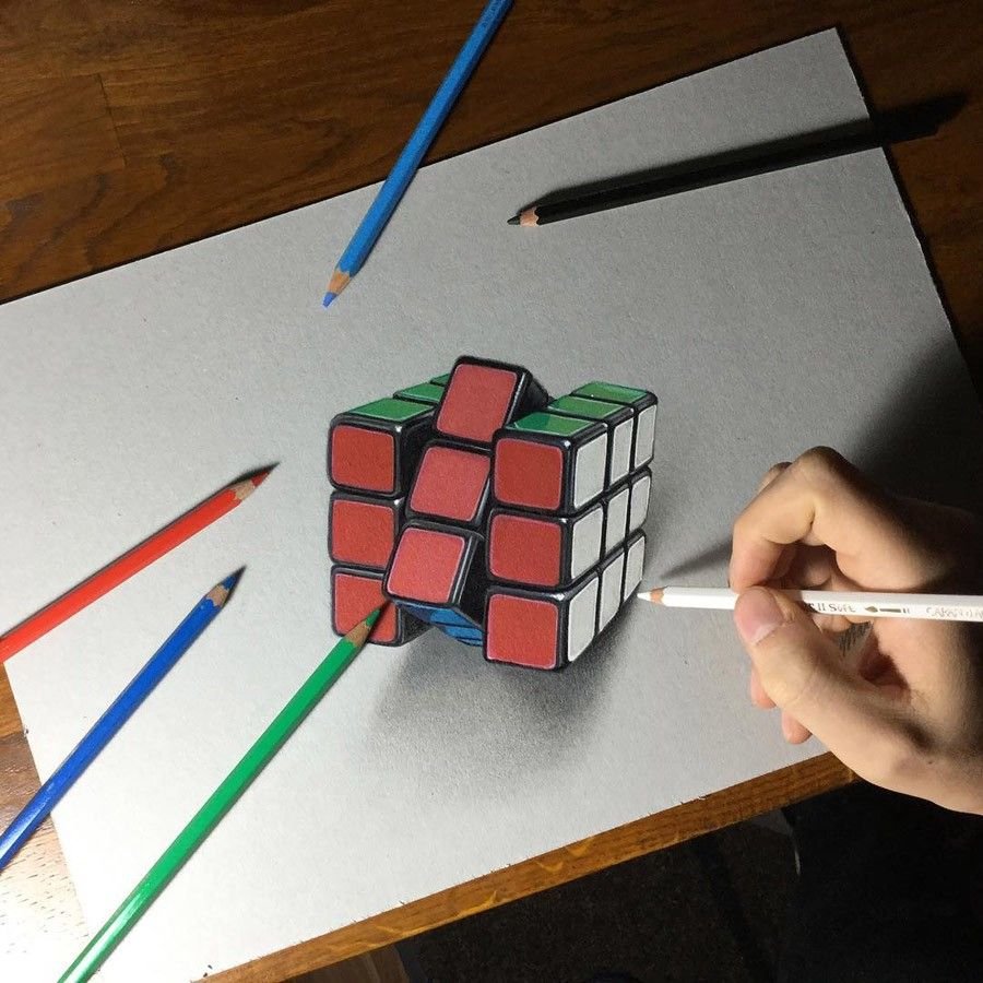 Кубик Рубика для рисования