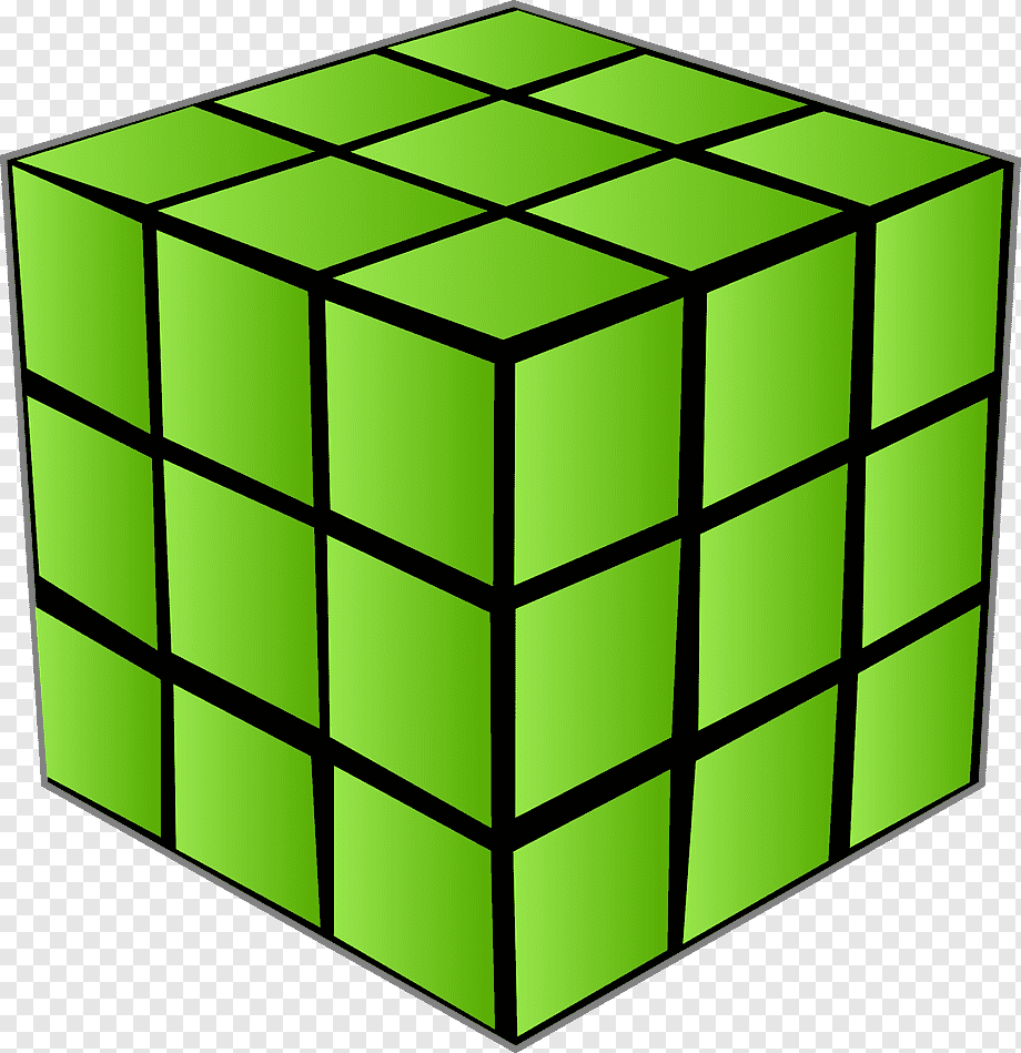 Кубик Рубика 3х3 вектор