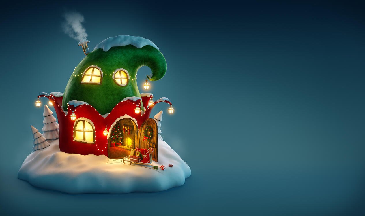 Сказочные Рождественские домики