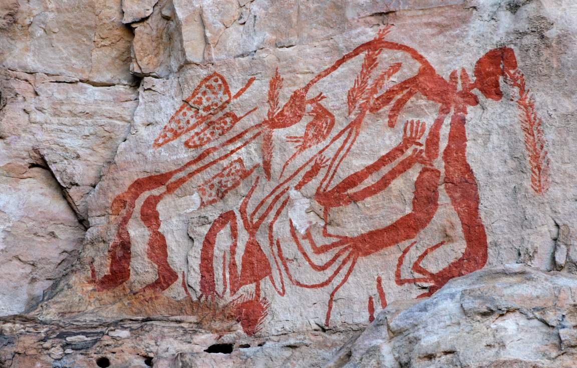 Наскальная живопись австралийских аборигенов
