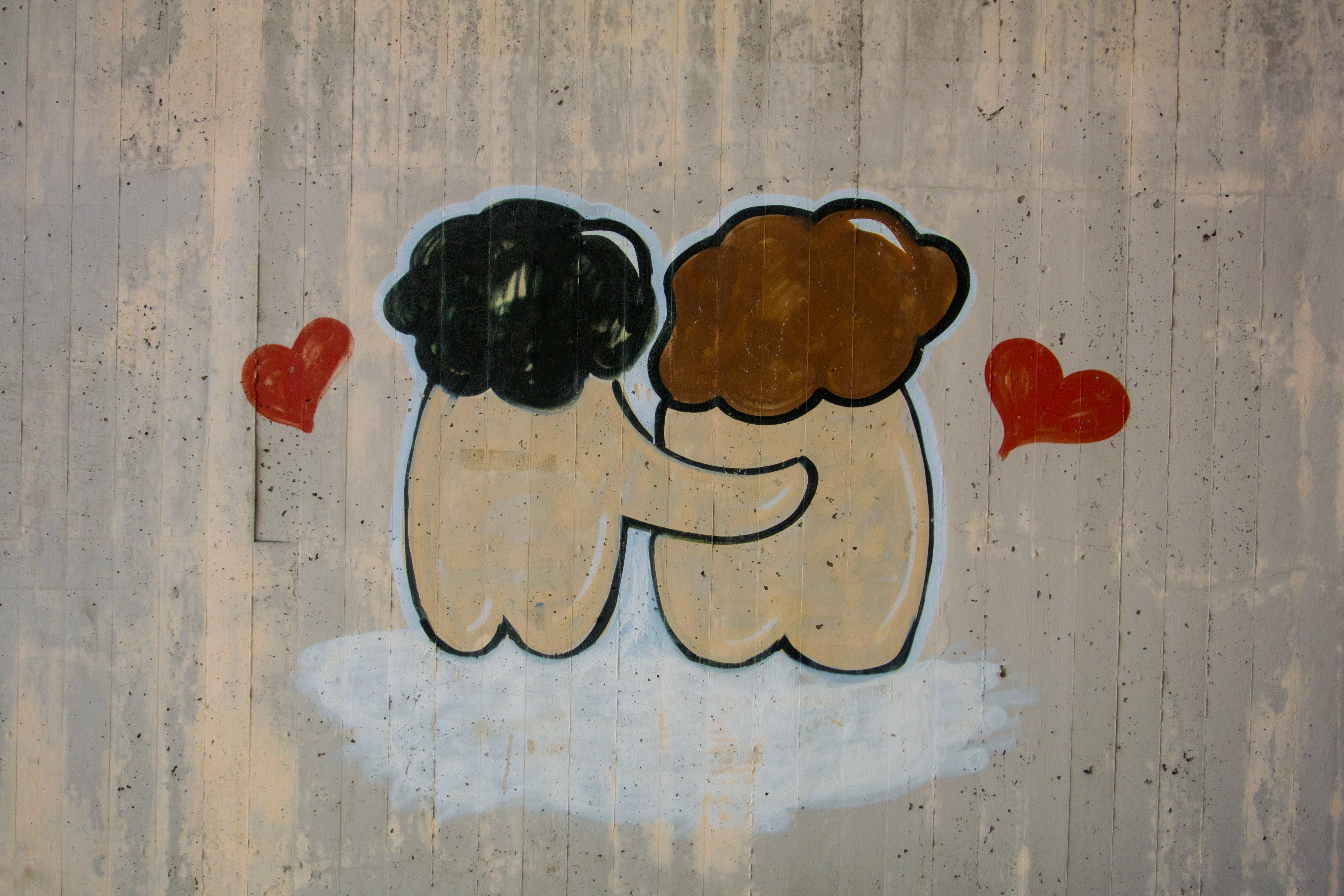 Граффити сердечко