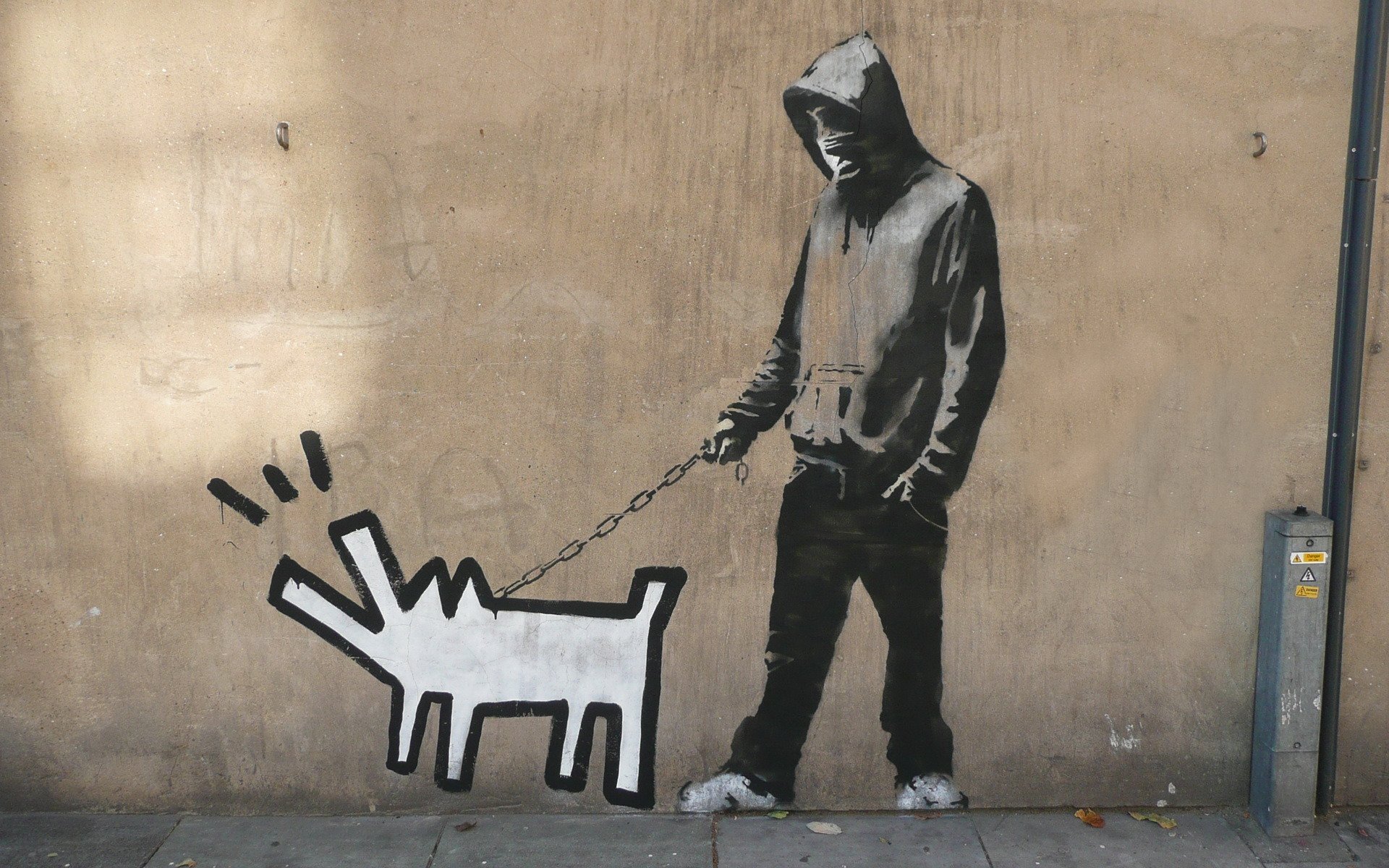 Banksy собака