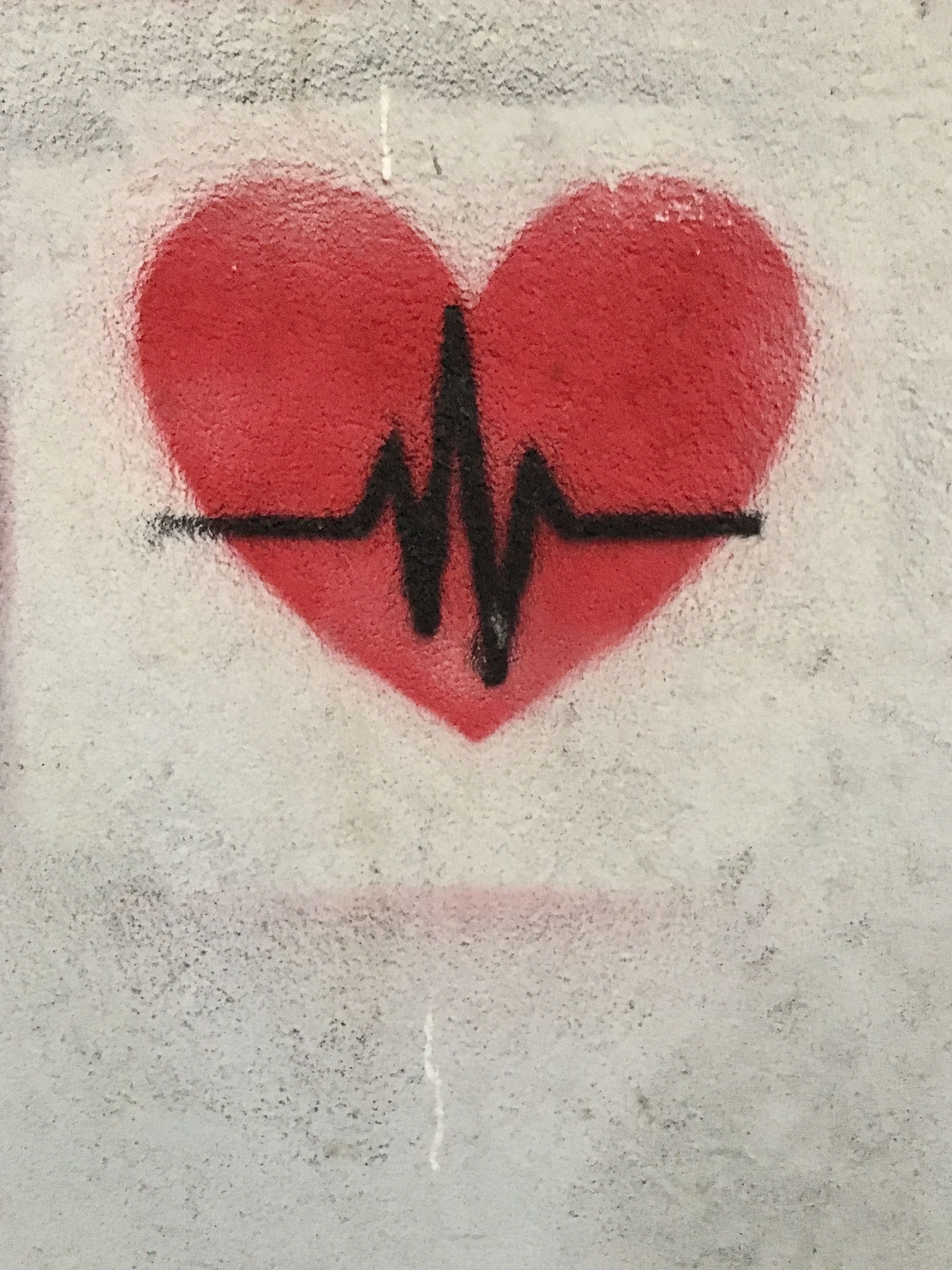 Граффити сердечко
