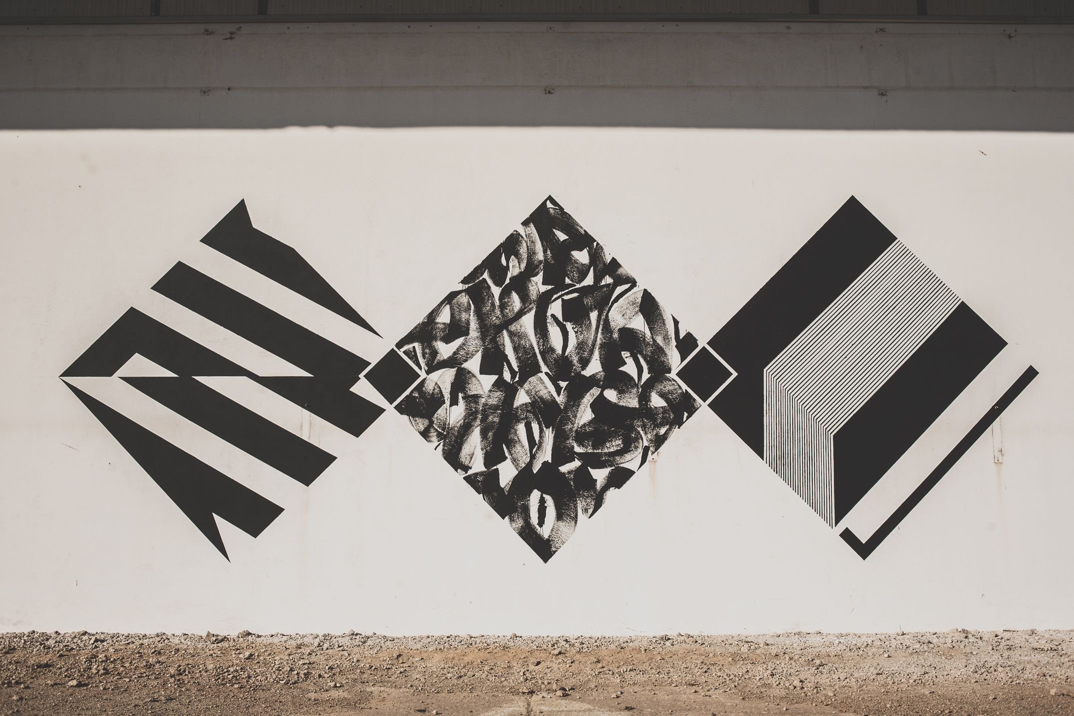 Диагональные узоры граффити Минимализм