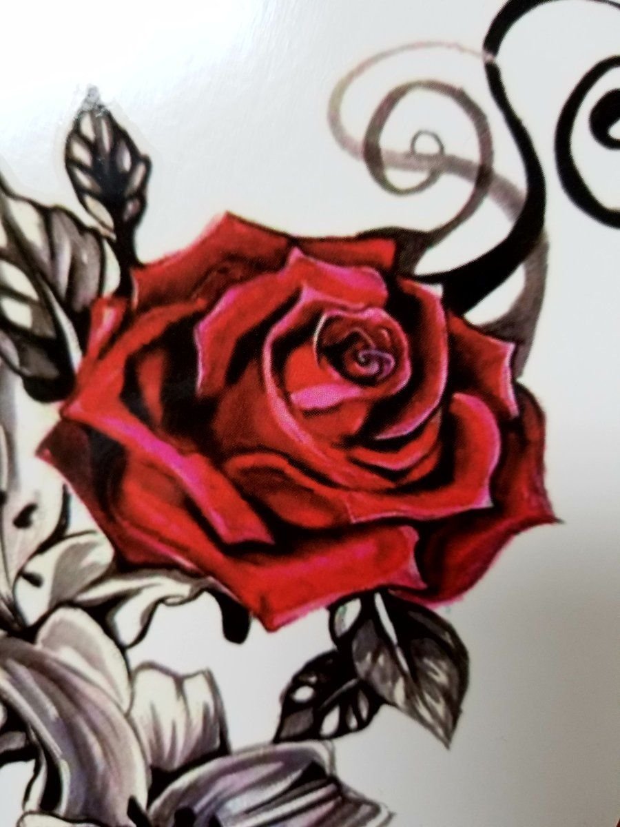 Рисунок крутой роза