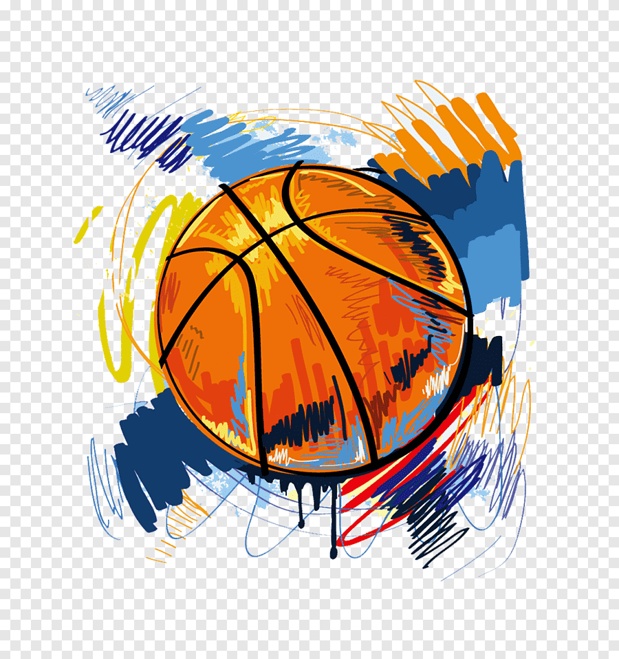 Баскетбольный мяч арт