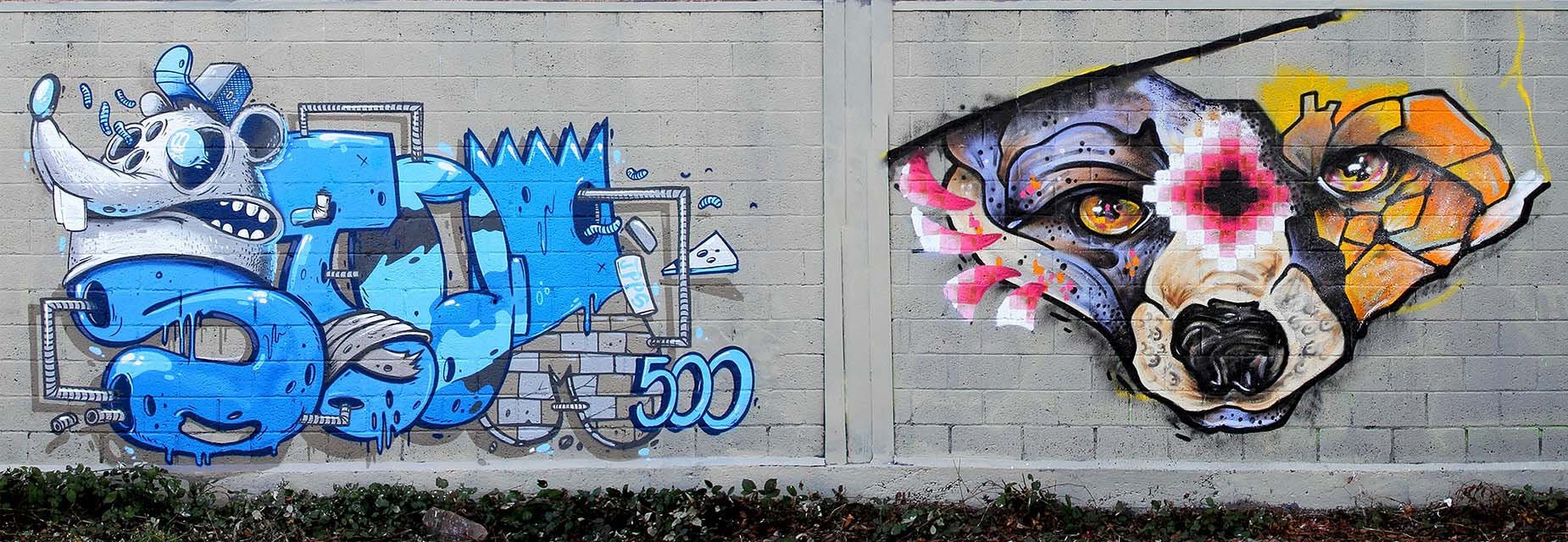 Большие граффити
