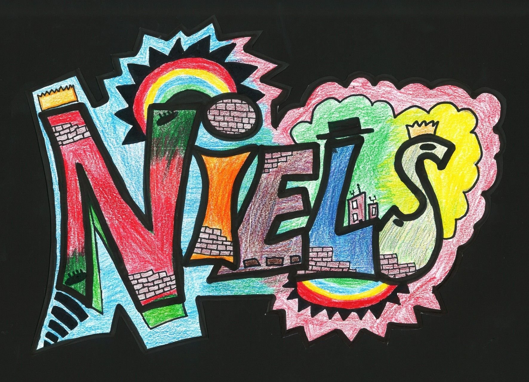 Школа граффити для детей