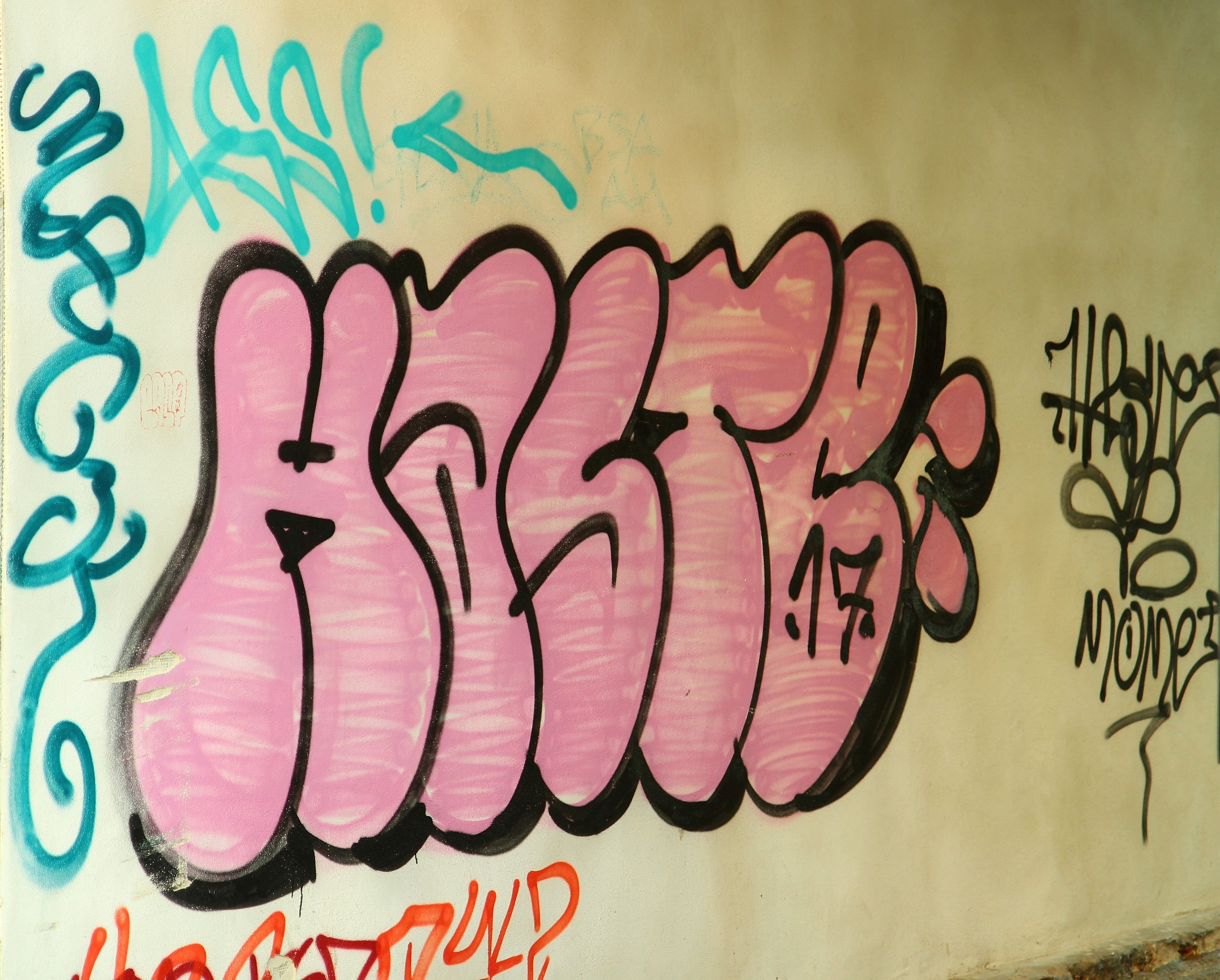 Рисунки граффити бабл