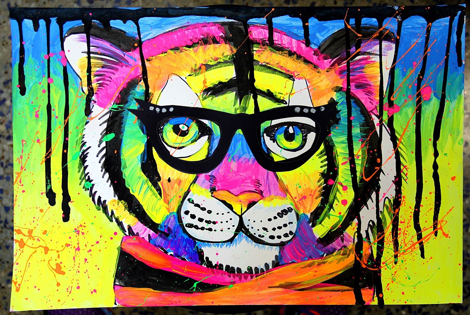 Граффити тигра 2010