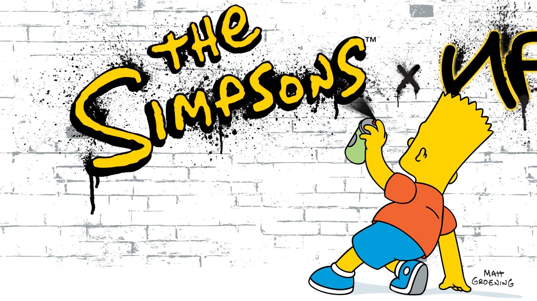 Барт симпсон граффити