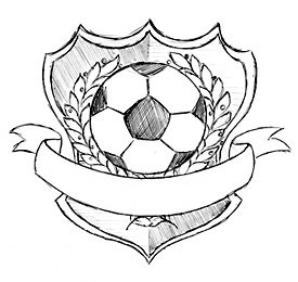 Эскизы футбольных эмблем