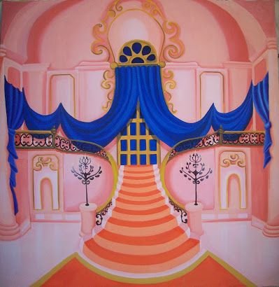 Декорации к балету Золушка