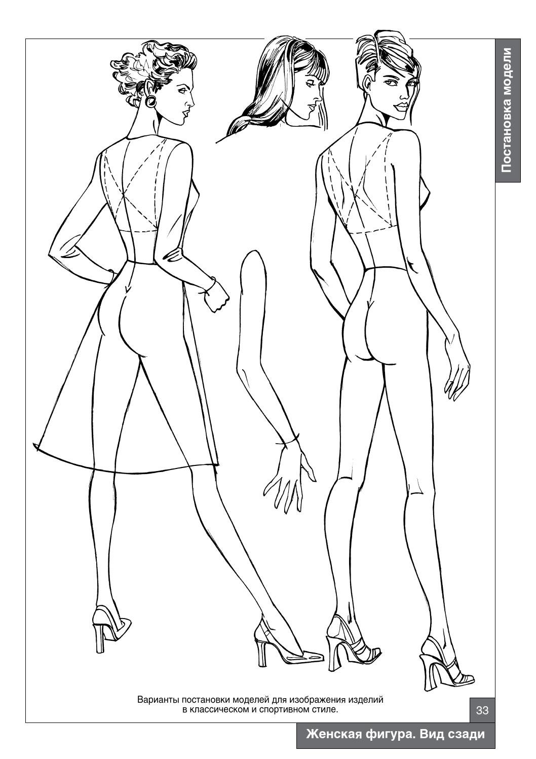 Как рисовать моделей для одежды