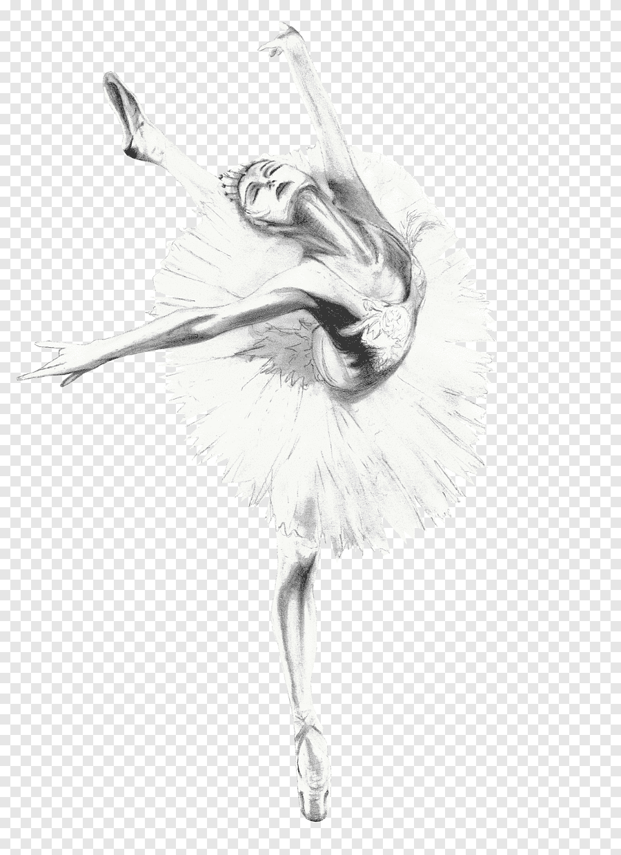 Балерина эскиз