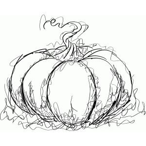 Тыква скетч