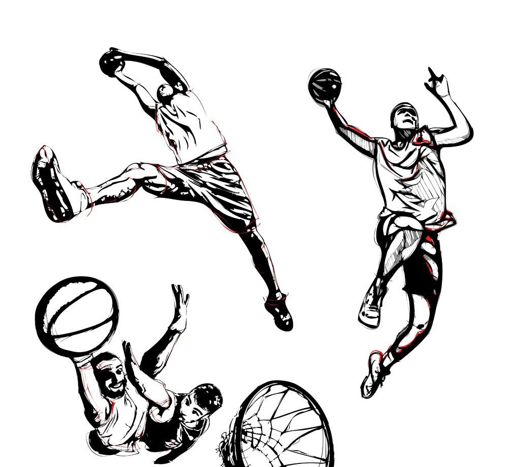 Баскетбол для срисовки