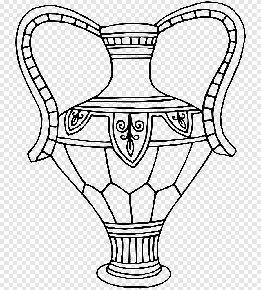 Алебастровые вазы древнего Египта рисунок