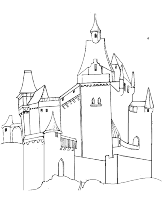 Рисунок старого замка 4 класс - 95 фото