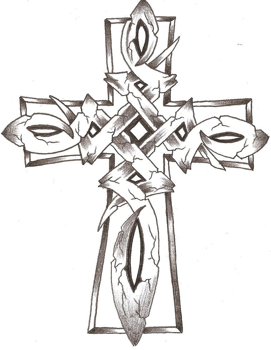 Эскизы крестов