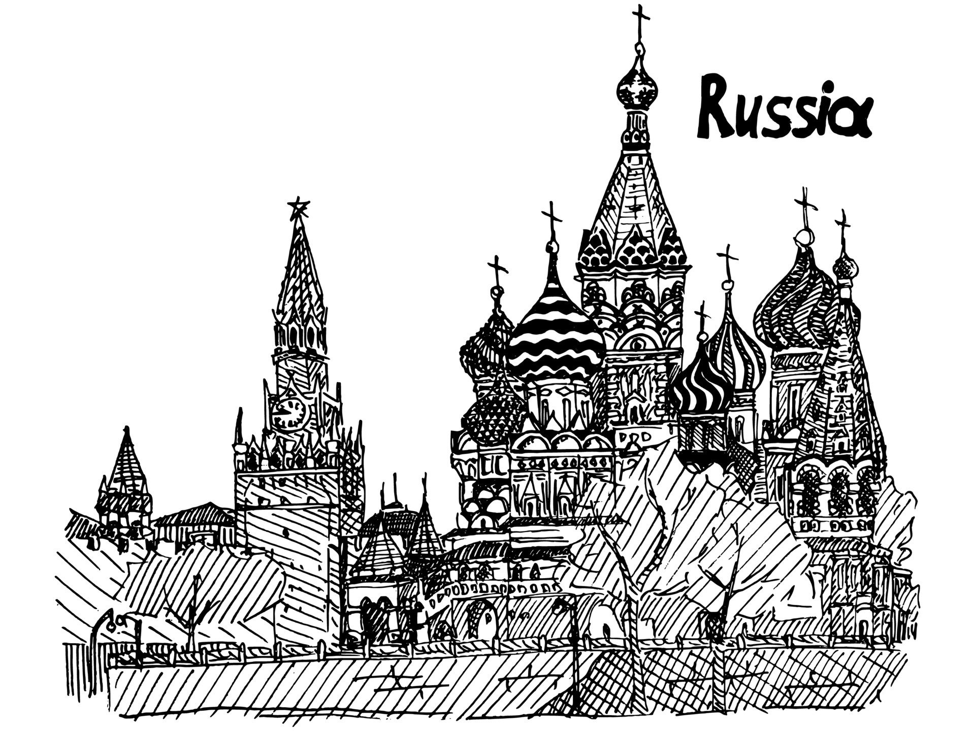 Скетчи Москва красная площадь