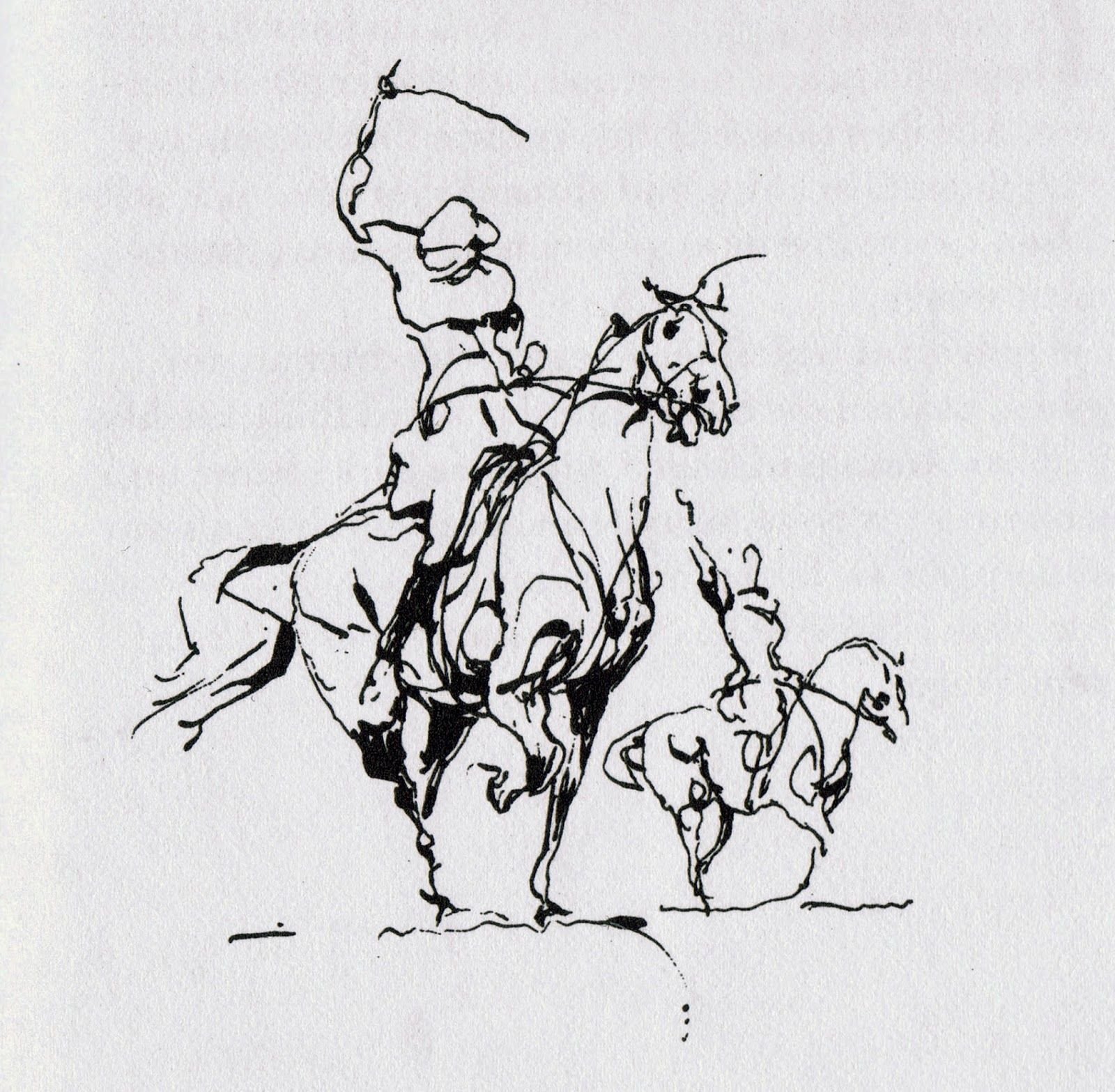 Рембрандт лошадь