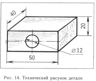 Чертежи деталей древесины