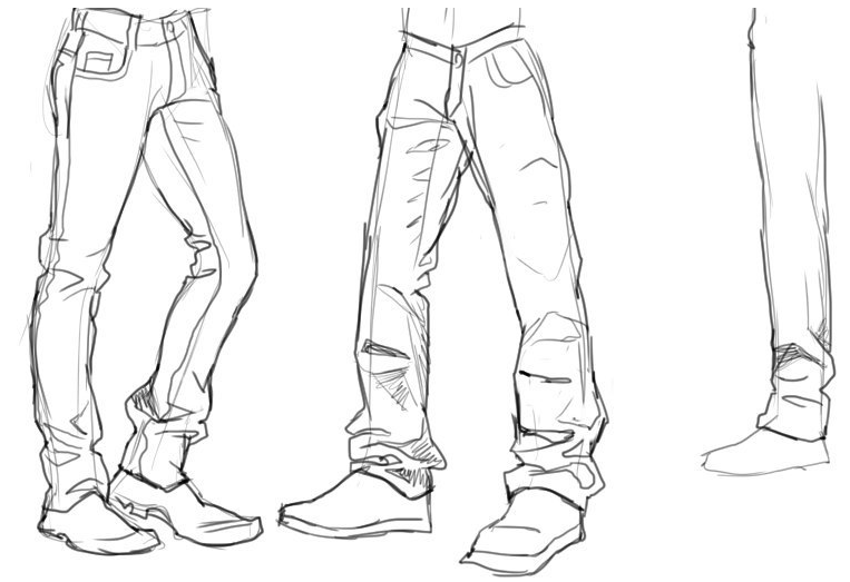 Как нарисовать рисунок на джинсах
