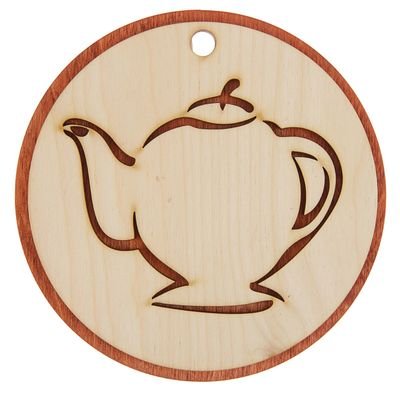 Подставка для кружки Выжигание